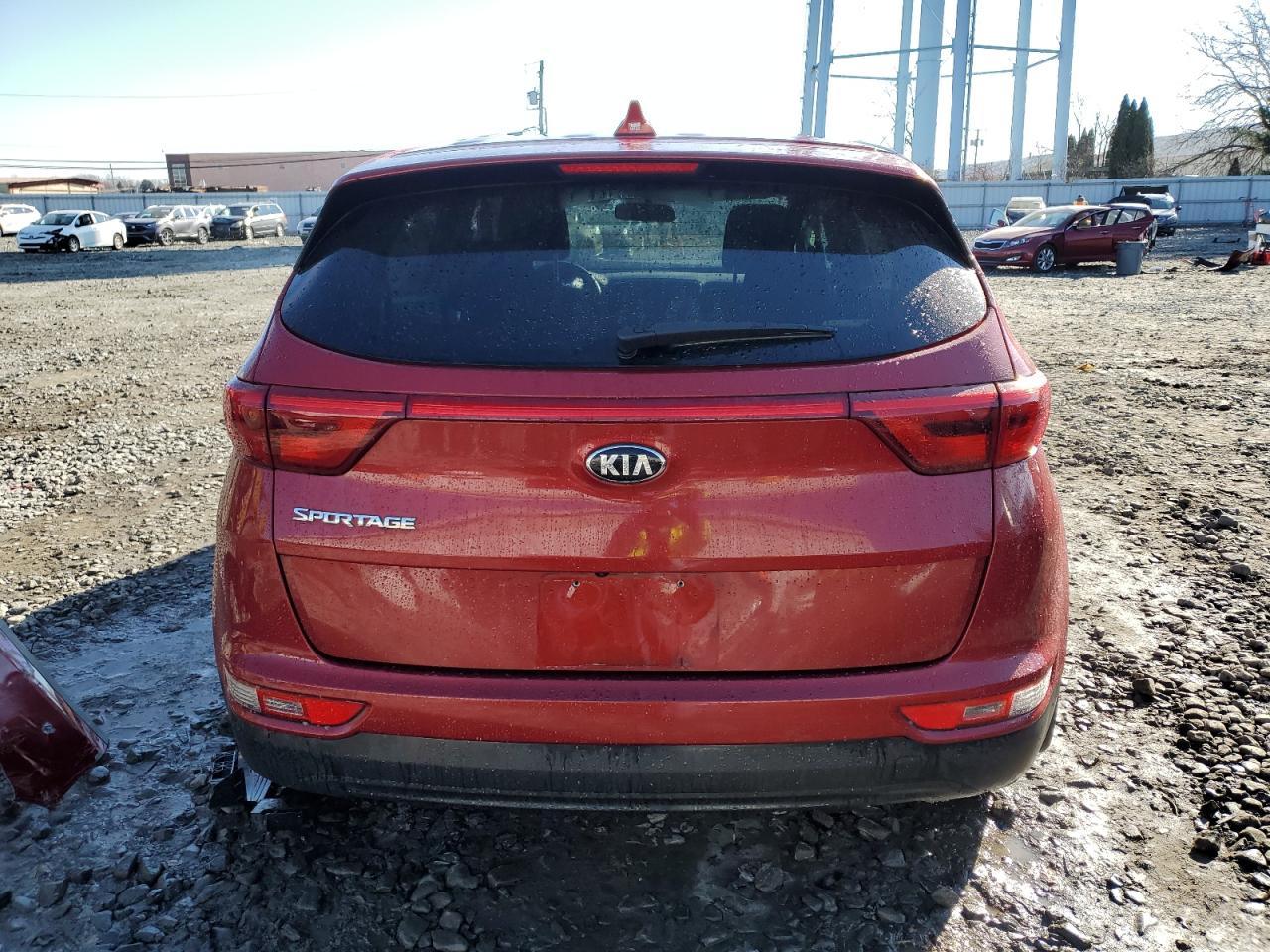 2019 KIA Sportage VIN KNDPMCAC4K7539986 Copart auction photo, front end damage thumbnail 6