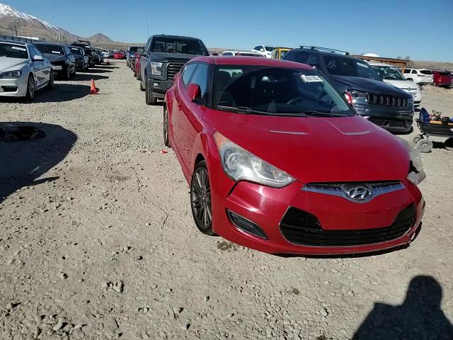 2013 Hyundai Veloster VIN KMHTC6AD5DU152990 Copart auction photo, side / front end damage thumbnail 11