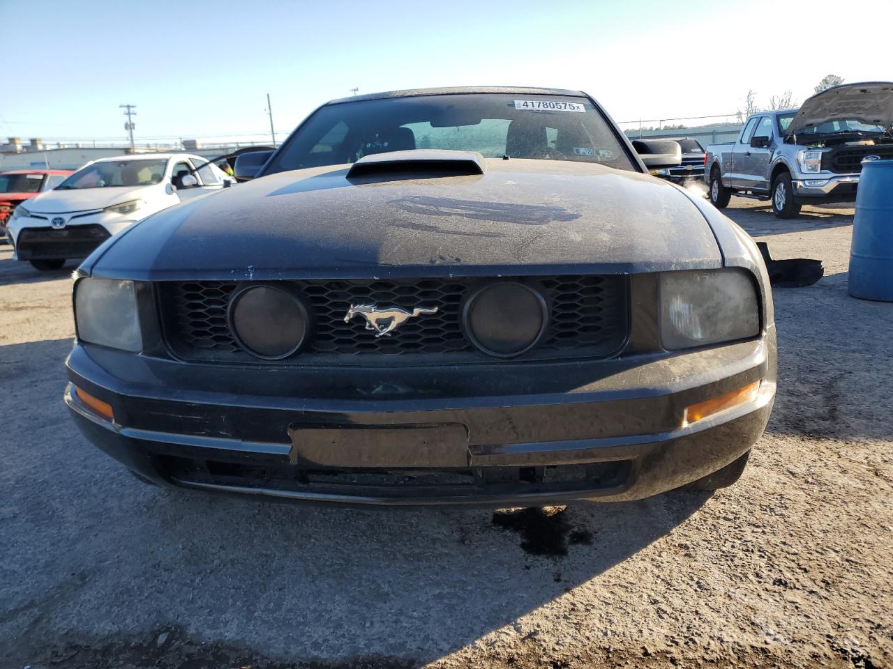 2006 Ford Mustang VIN 1ZVFT80NX65123843 Copart auction photo, rear end damage thumbnail 5