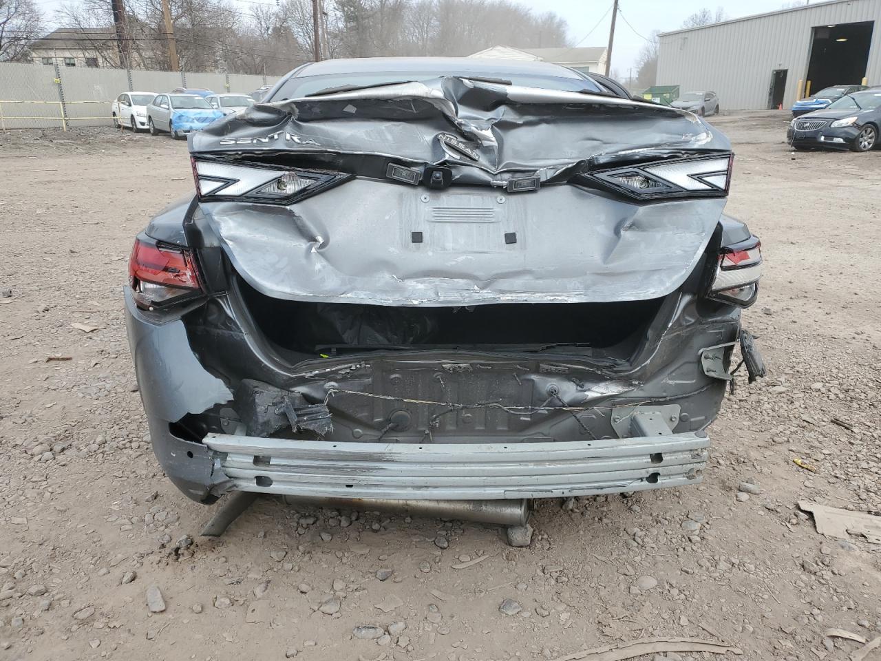 2024 Nissan Sentra VIN 3N1AB8BV2RY219974 Copart auction photo, rear end / side damage thumbnail 6