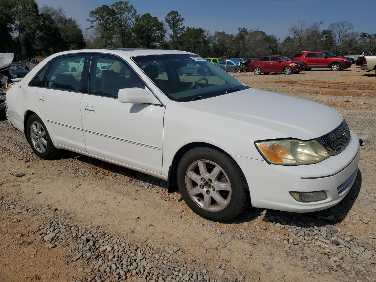 2001 Toyota Avalon VIN 4T1BF28B11U181477 Copart auction photo, rear end / side damage thumbnail 4