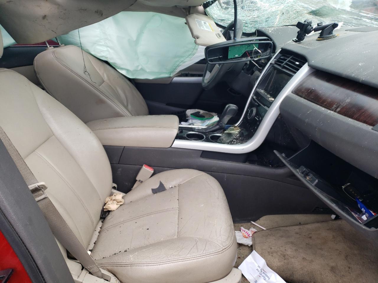 2011 Ford Edge VIN 2FMDK4KC7BBA01573 Copart auction photo, rollover damage thumbnail 7