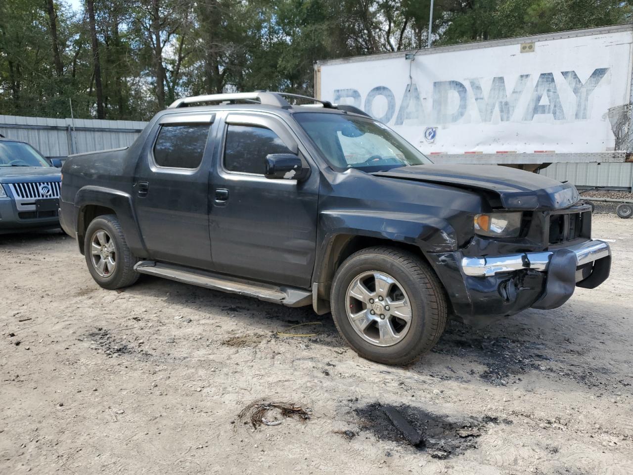 2006 Honda Ridgeline VIN 2HJYK16556H529174 Copart auction photo, front end damage thumbnail 4