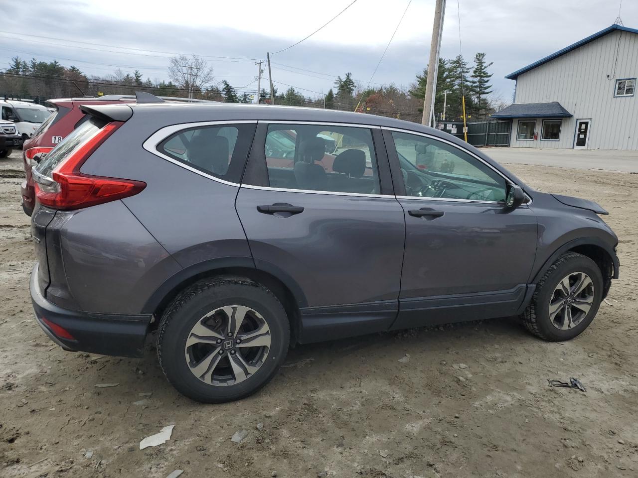 2018 Honda CR-V VIN 2HKRW6H33JH210751 Copart auction photo, front end damage thumbnail 3