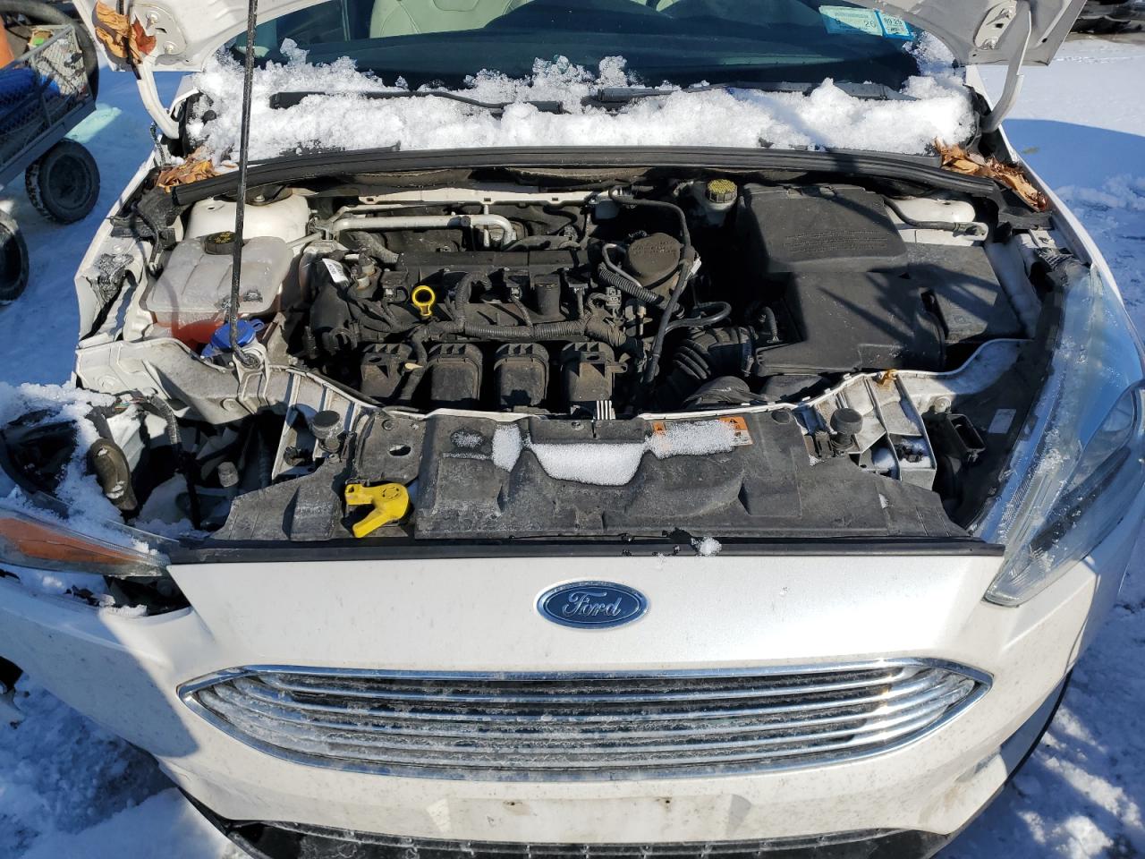 2015 Ford Focus VIN 1FADP3J26FL370199 Copart auction photo, all over damage thumbnail 11