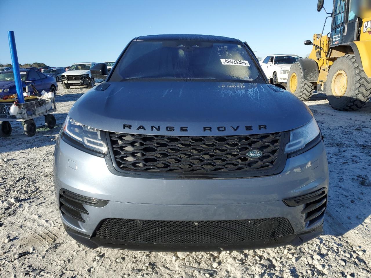 2021 Land Rover Range Rover VIN SALYT2EX4MA317848 Copart auction photo, front end / side damage thumbnail 5