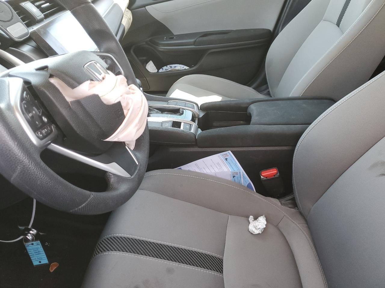2017 Honda Civic VIN 19XFC2F77HE077775 Copart auction photo, biohazard/chemical / front end damage thumbnail 8