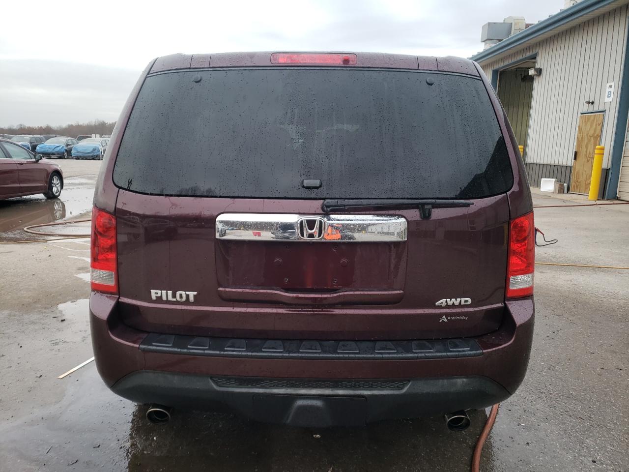 2014 Honda Pilot VIN 5FNYF4H59EB056780 Copart auction photo, front end damage thumbnail 6