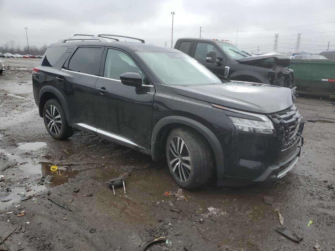 2024 Nissan Pathfinder VIN 5N1DR3DJ1RC221240 Copart auction photo, front end damage thumbnail 4