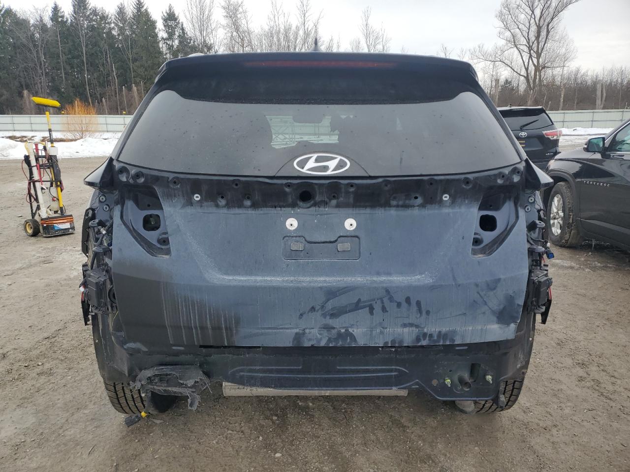 2022 Hyundai Tucson VIN KM8JFCA13NU049605 Copart auction photo, rear end damage thumbnail 6