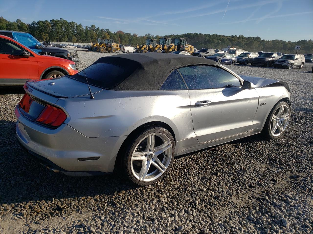 2020 Ford Mustang VIN 1FATP8FF2L5168478 Copart auction photo, front end damage thumbnail 3