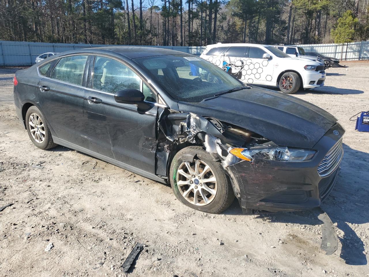 2015 Ford Fusion VIN 3FA6P0G79FR274157 Copart auction photo, front end damage thumbnail 4