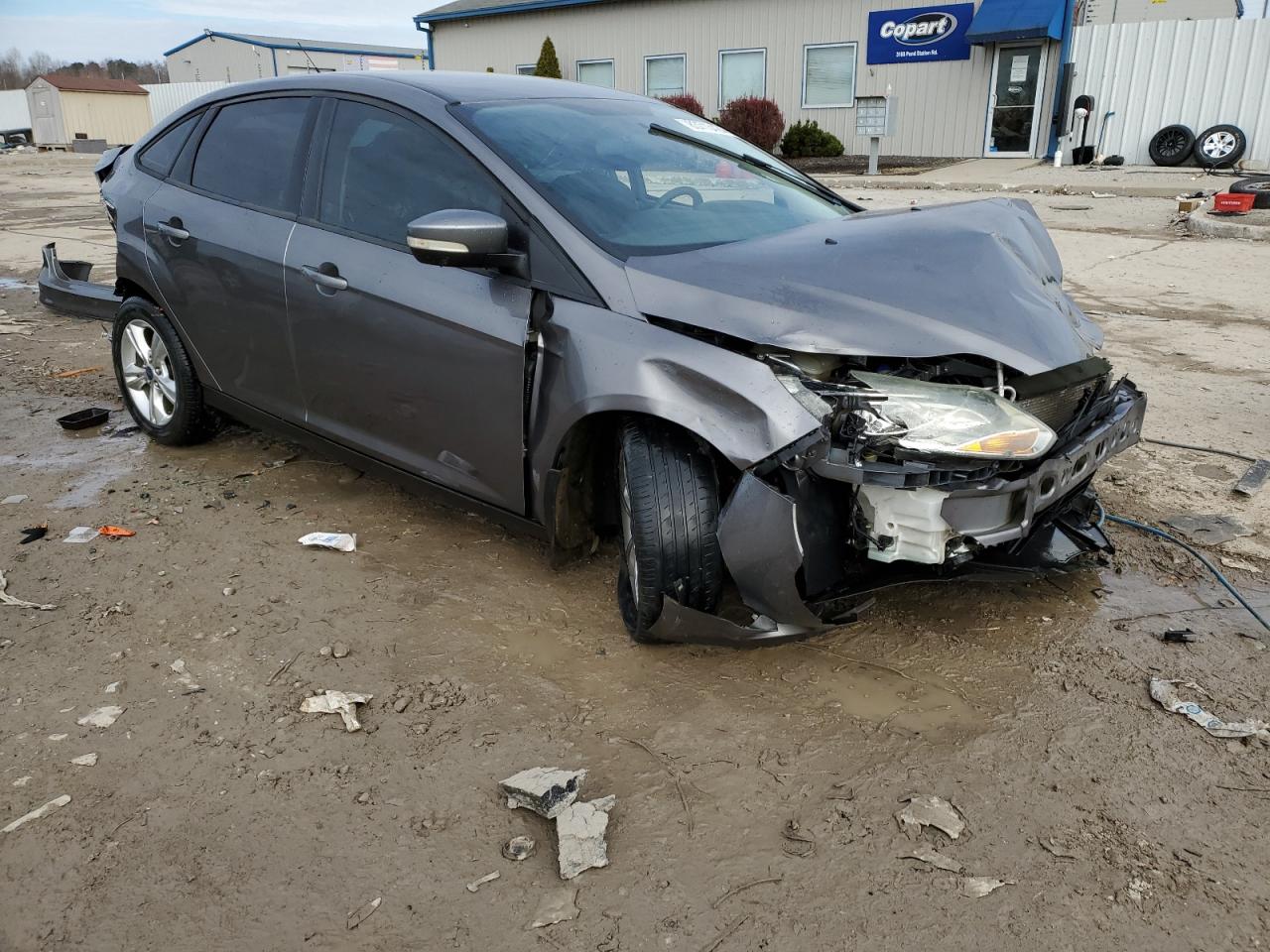 2013 Ford Focus VIN 1FADP3F27DL375322 Copart auction photo, all over damage thumbnail 4
