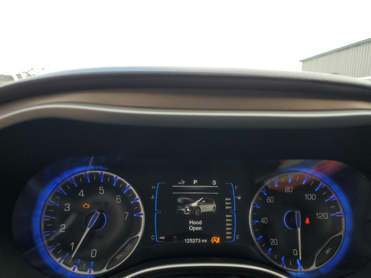 2017 Chrysler Pacifica VIN 2C4RC1BG9HR720025 Copart auction photo, front end damage thumbnail 9