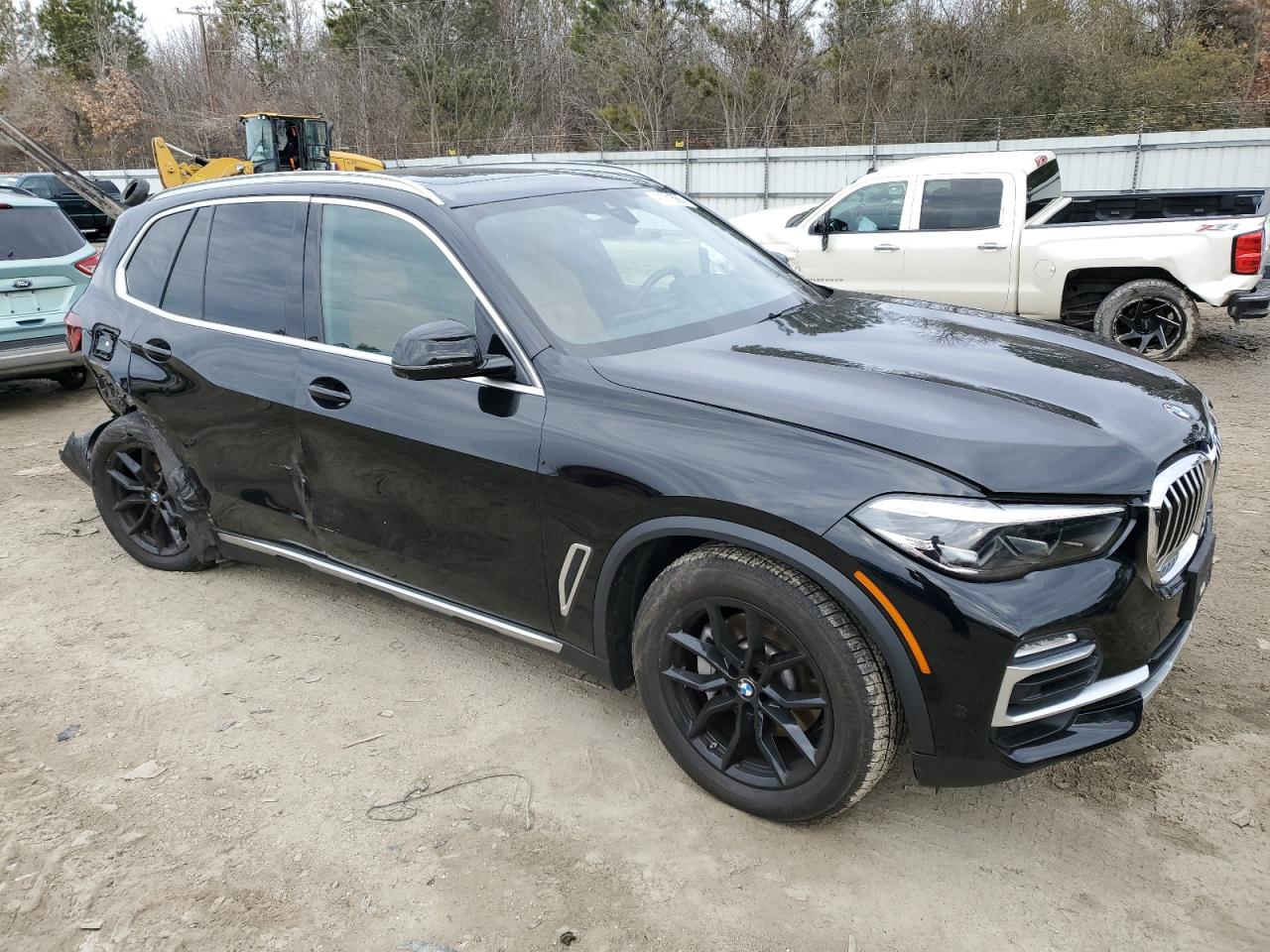 2021 BMW X5 VIN 5UXCR6C03M9E44879 Copart auction photo, rear end / minor dent/scratches damage thumbnail 4