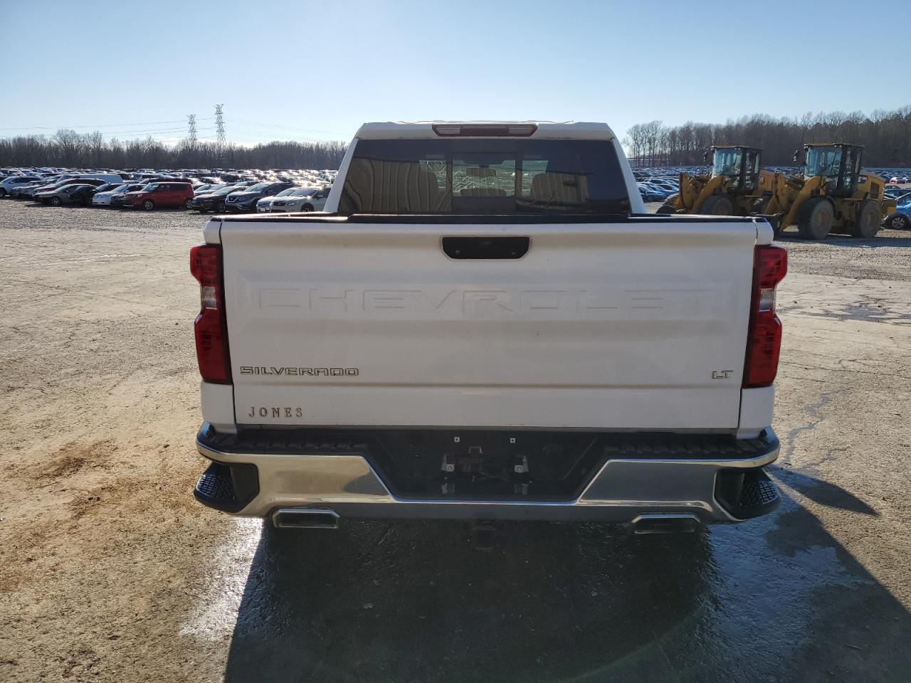 2020 Chevrolet Silverado VIN 3GCUYDED6LG407639 Copart auction photo, all over damage thumbnail 6