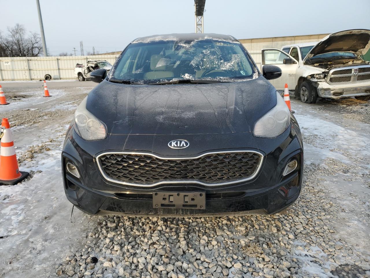 2020 KIA Sportage VIN KNDPMCAC5L7631657 Copart auction photo, vandalism damage thumbnail 5
