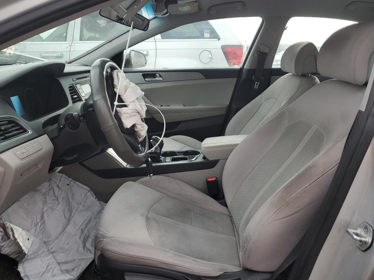 2015 Hyundai Sonata VIN 5NPE24AFXFH149022 Copart auction photo, front end damage thumbnail 7
