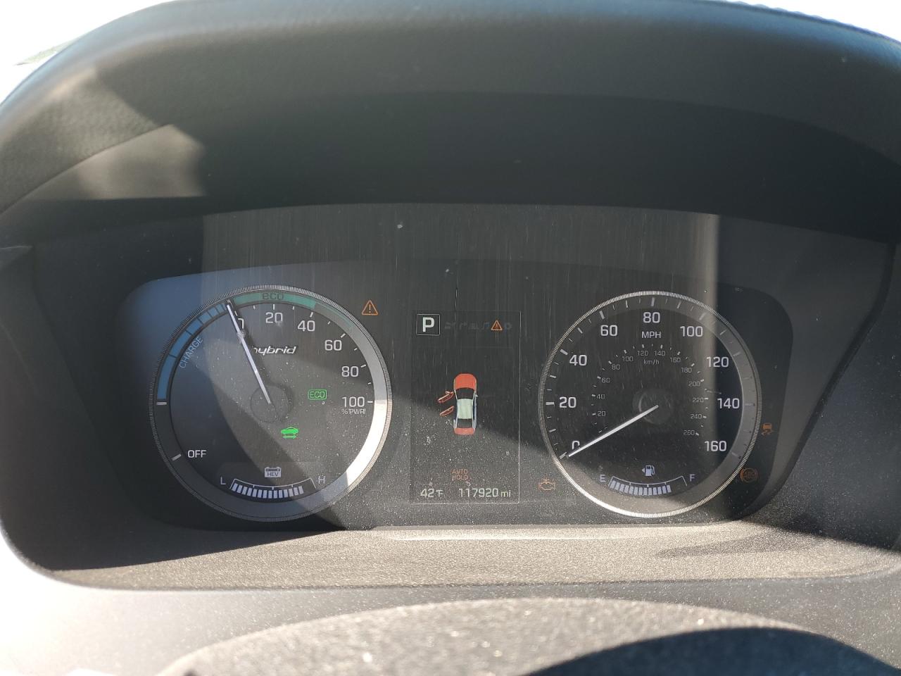 2017 Hyundai Sonata VIN KMHE34L17HA059069 Copart auction photo, rear end / undercarriage damage thumbnail 9