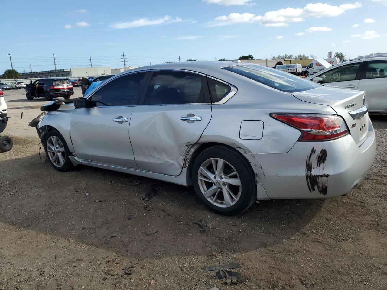 2015 Nissan Altima VIN 1N4AL3AP6FC433103 Copart auction photo, all over damage thumbnail 2