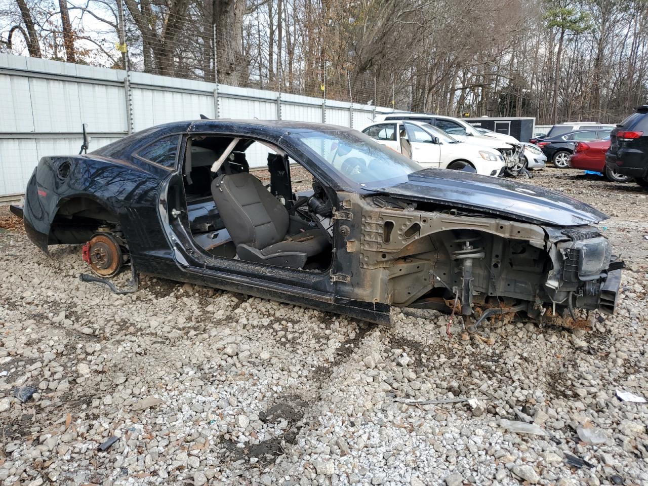 2010 Chevrolet Camaro VIN 2G1FB1EV5A9222550 Copart auction photo, all over damage thumbnail 4