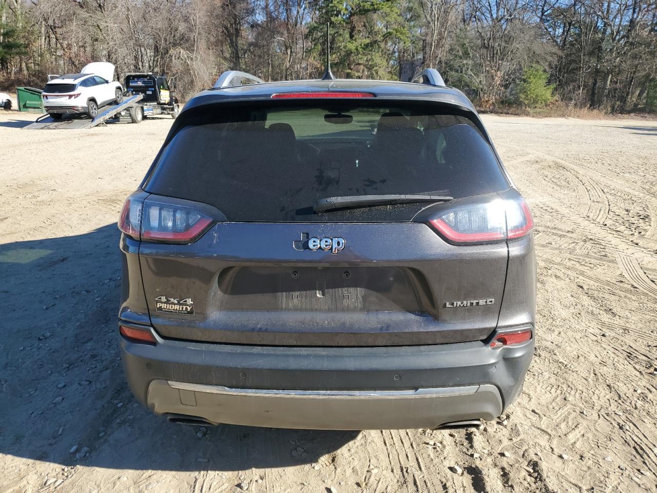 2019 Jeep Grand Cherokee VIN 1C4PJMDN9KD168515 Copart auction photo, front end / side damage thumbnail 6