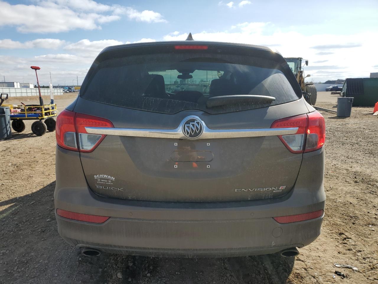 2016 Buick Envision VIN LRBFXESX3GD176412 Copart auction photo, side / hail damage thumbnail 6