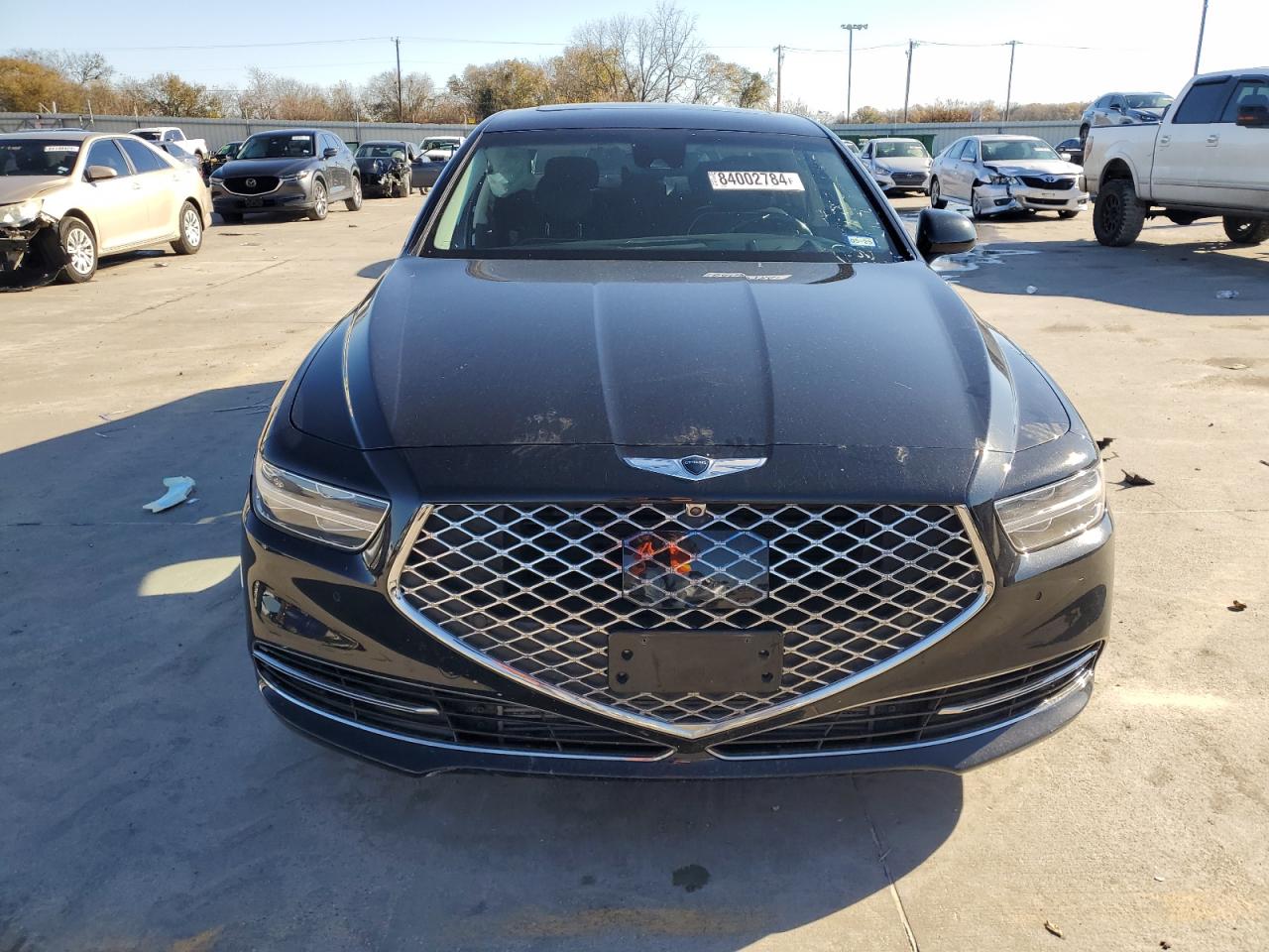2020 Genesis G90 VIN KMTF34PAXLU078758 Copart auction photo, all over damage thumbnail 5