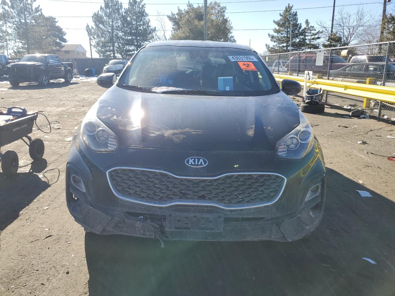2021 KIA Sportage VIN KNDPMCAC1M7844249 Copart auction photo, biohazard/chemical damage thumbnail 5