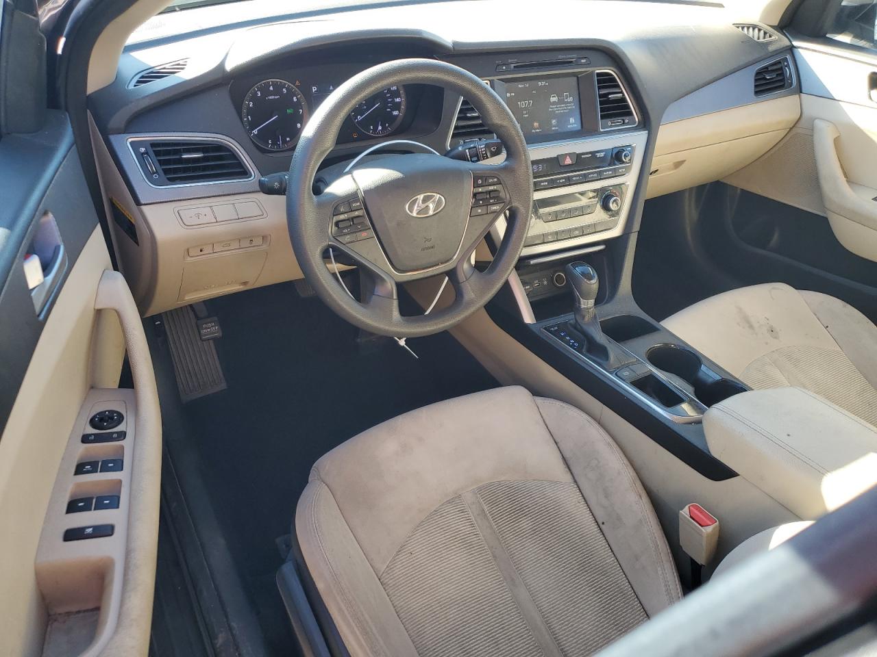 2016 Hyundai Sonata VIN 5NPE24AF5GH311592 Copart auction photo, rear end / minor dent/scratches damage thumbnail 8