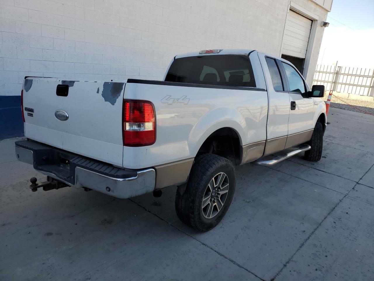 2006 Ford F-150 VIN 1FTPX14VX6KD87207 Copart auction photo, front end / side damage thumbnail 3
