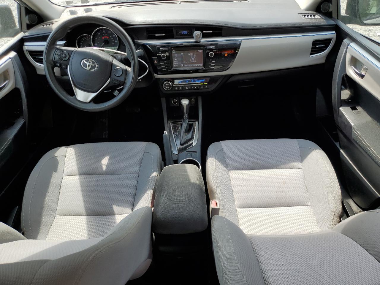 2014 Toyota Corolla VIN 2T1BURHE9EC205475 Copart auction photo, rear end / side damage thumbnail 8