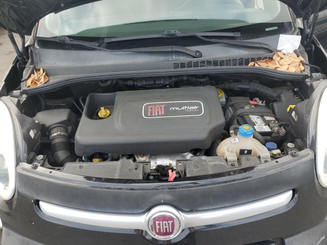 2014 Fiat 500 VIN ZFBCFADH5EZ015259 Copart auction photo, front end damage thumbnail 12