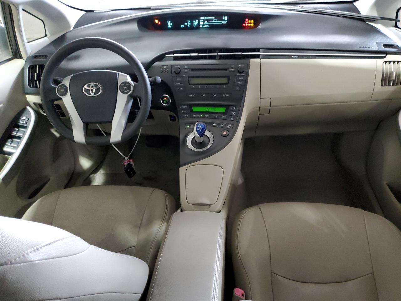 2010 Toyota Prius VIN JTDKN3DU8A0165000 Copart auction photo, front end damage thumbnail 8