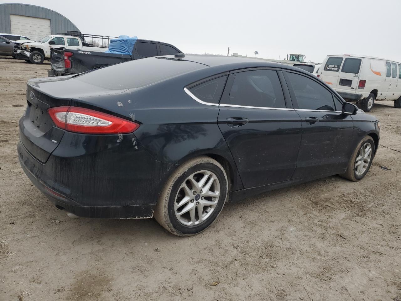 2014 Ford Fusion VIN 3FA6P0H78ER149180 Copart auction photo, front end damage thumbnail 3