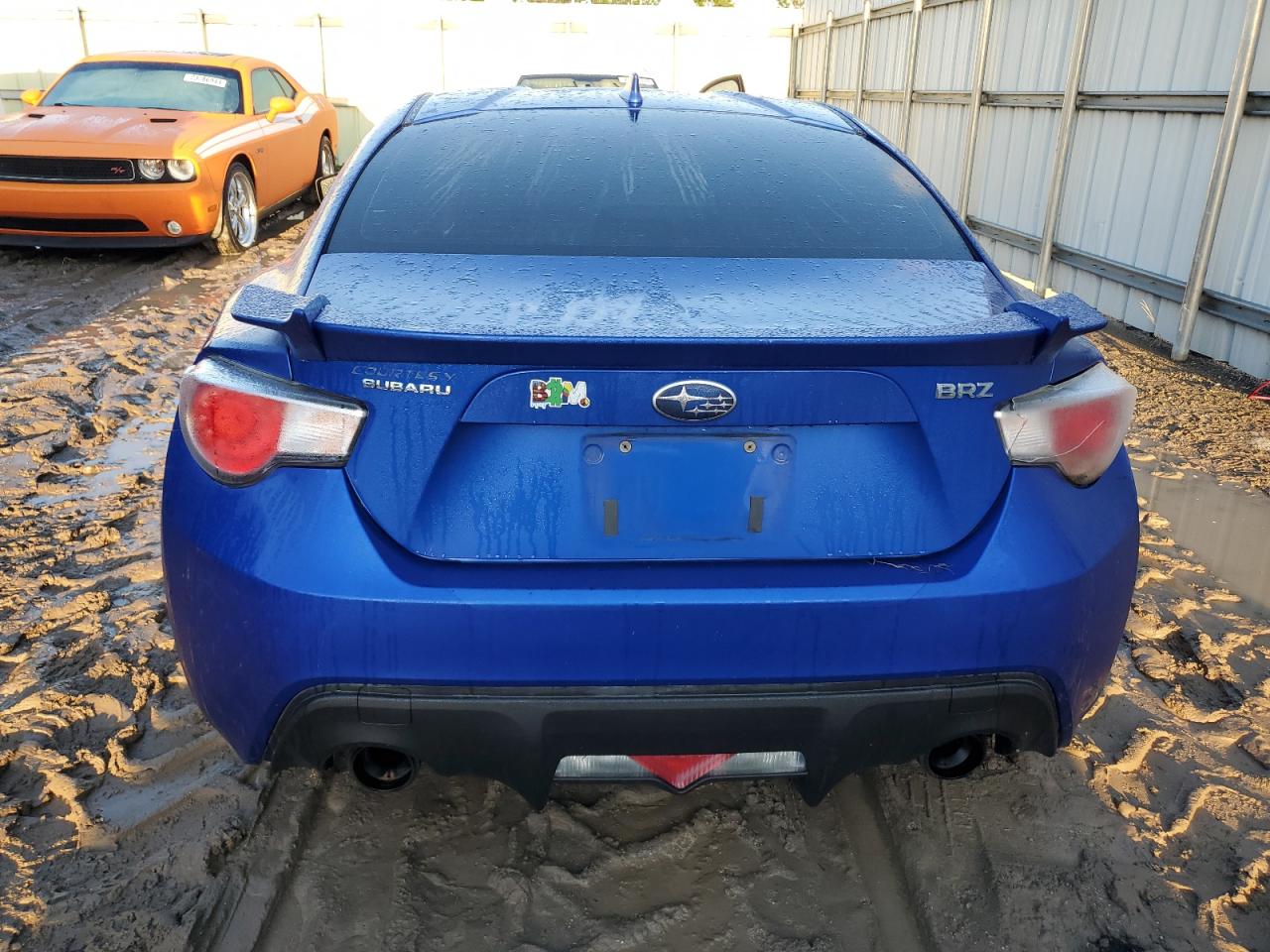 2015 Subaru BRZ VIN JF1ZCAC19F8606745 Copart auction photo, water/flood / minor dent/scratches damage thumbnail 6