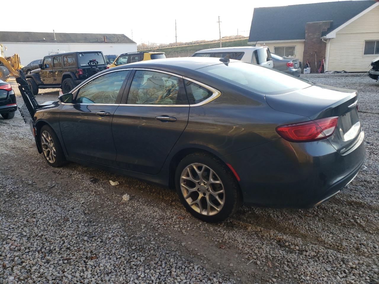 2015 Chrysler 200 VIN 1C3CCCEG4FN610611 Copart auction photo, front end damage thumbnail 2