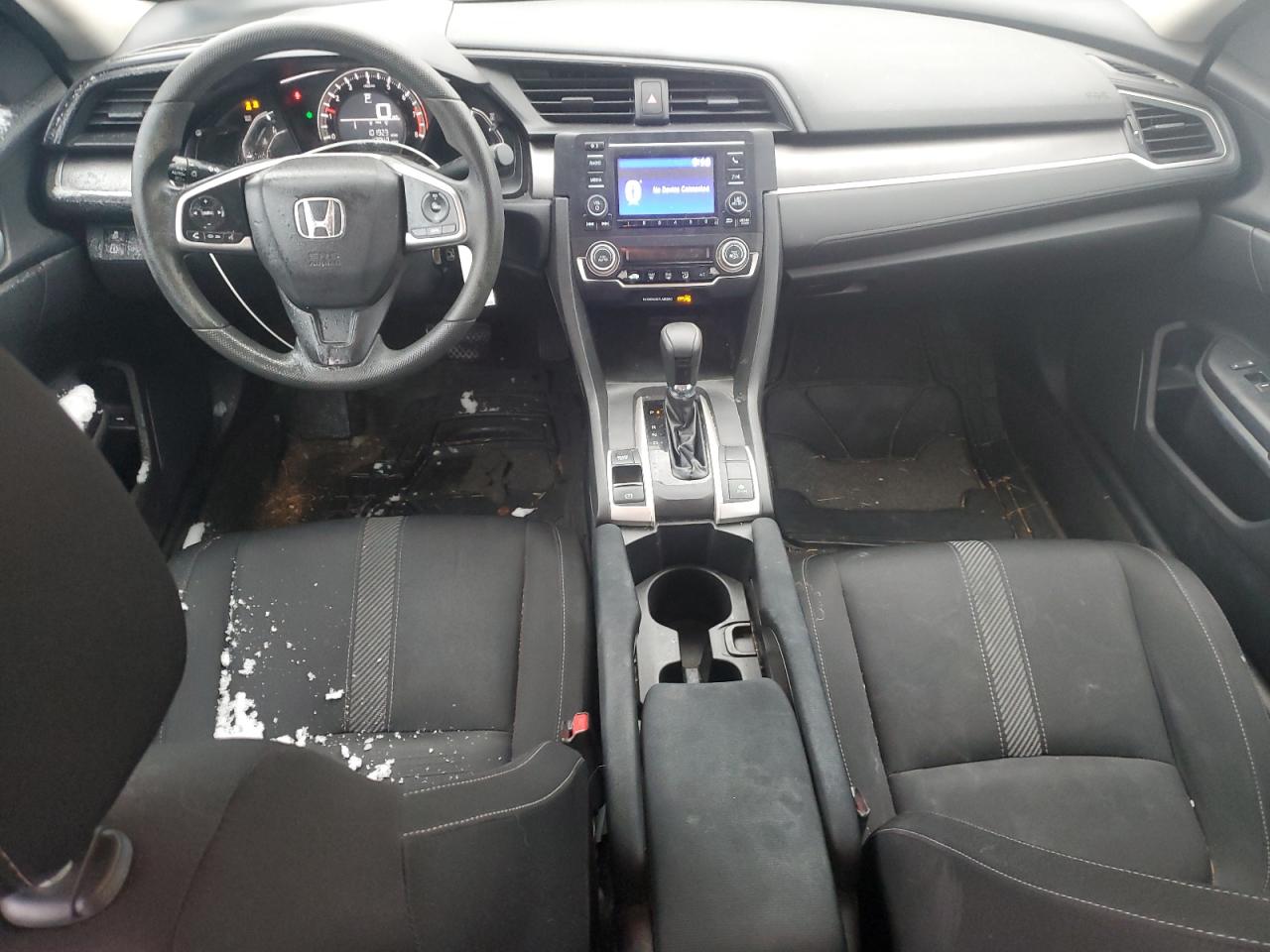 2016 Honda Civic VIN 19XFC2F55GE002585 Copart auction photo, rear end damage thumbnail 8