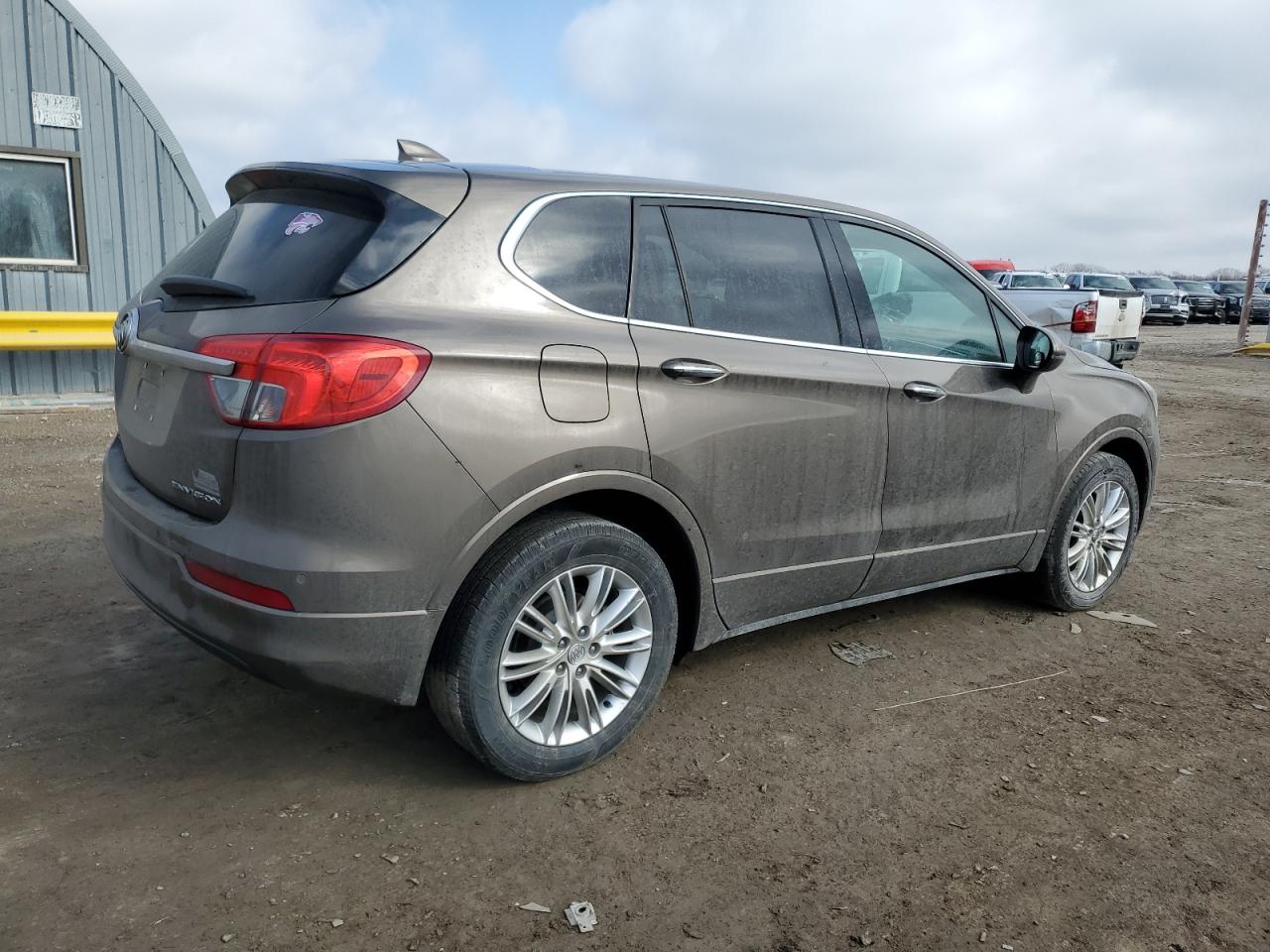 2018 Buick Envision VIN LRBFXBSA9JD018349 Copart auction photo, front end damage thumbnail 3