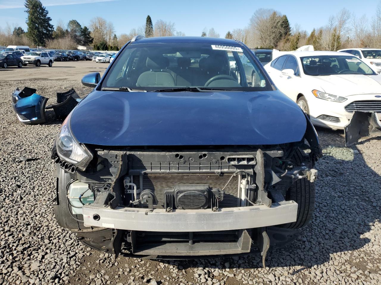2019 KIA Niro VIN KNDCB3LC8K5241826 Copart auction photo, all over damage thumbnail 5