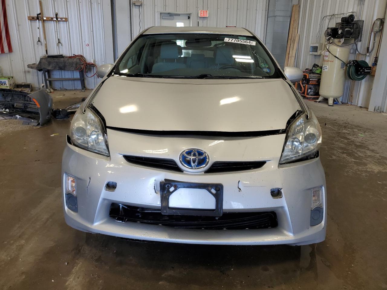 2010 Toyota Prius VIN JTDKN3DU7A5185676 Copart auction photo, front end / rear end damage thumbnail 5
