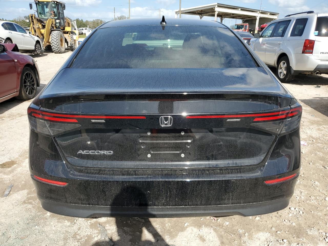 2023 Honda Accord VIN 1HGCY1F28PA037694 Copart auction photo, side damage thumbnail 6
