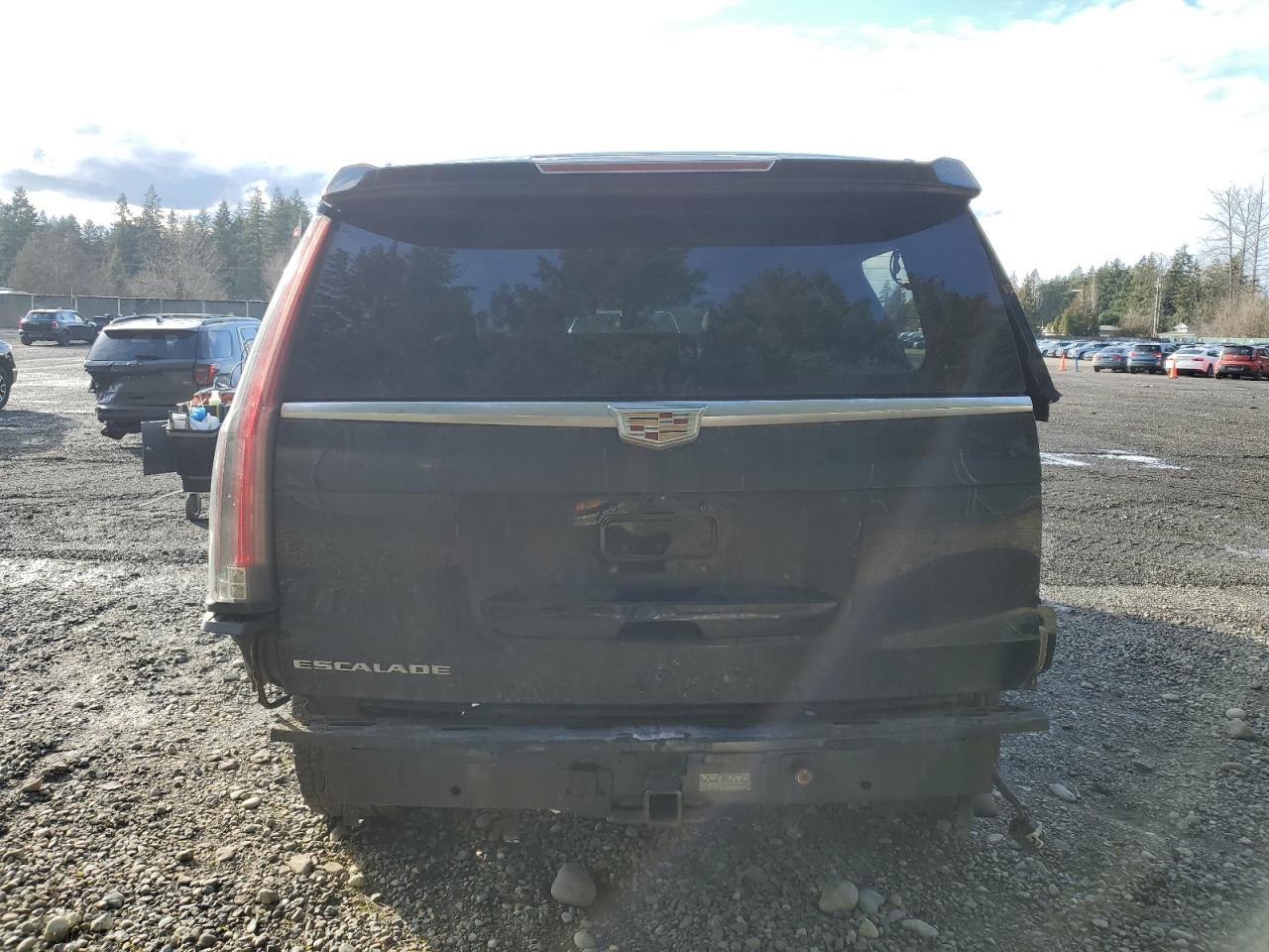 2018 Cadillac Escalade VIN 1GYS4HKJ0JR313526 Copart auction photo, rear end damage thumbnail 6