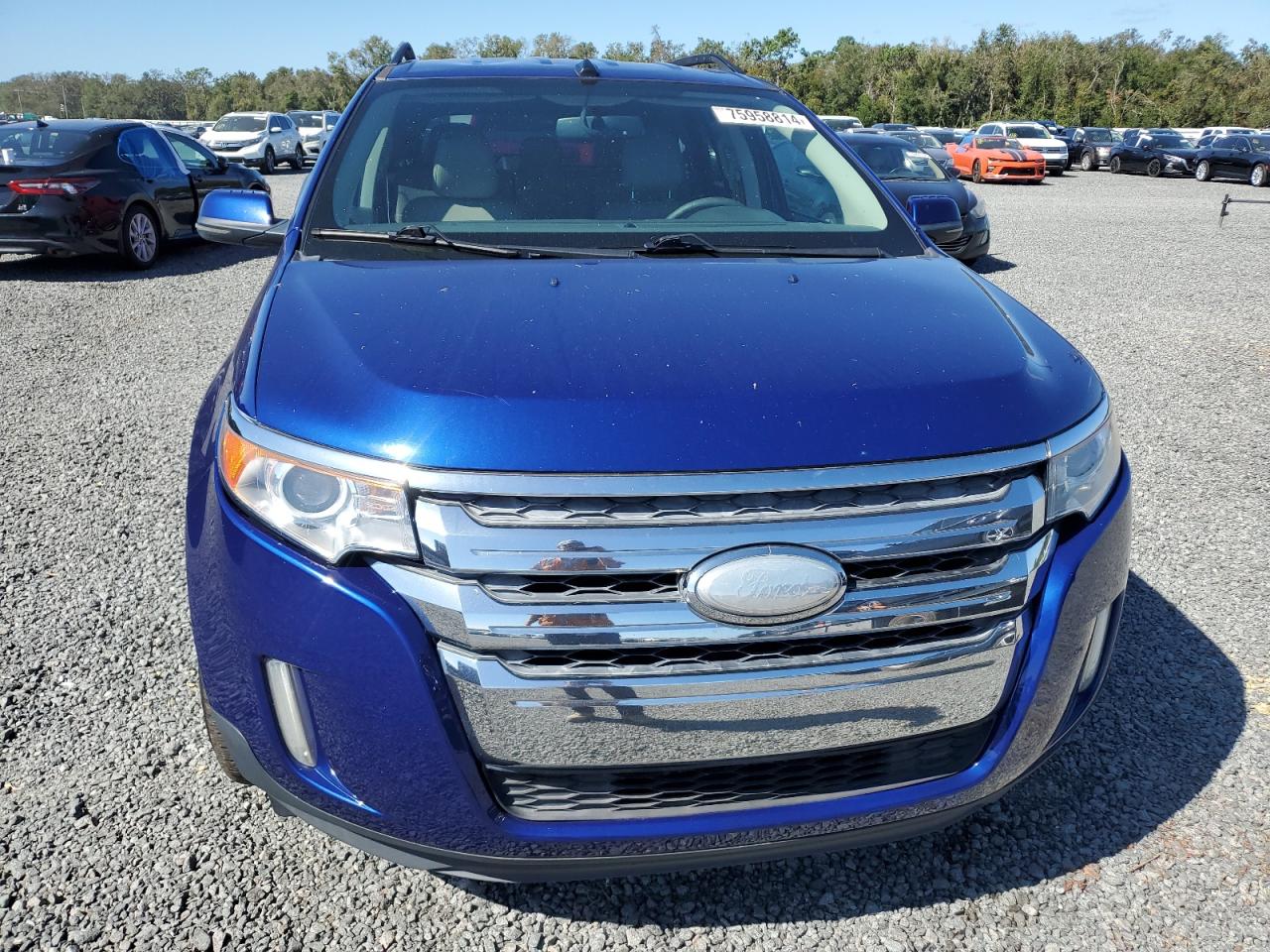 2013 Ford Edge VIN 2FMDK3JC8DBA62882 Copart auction photo, water/flood damage thumbnail 5