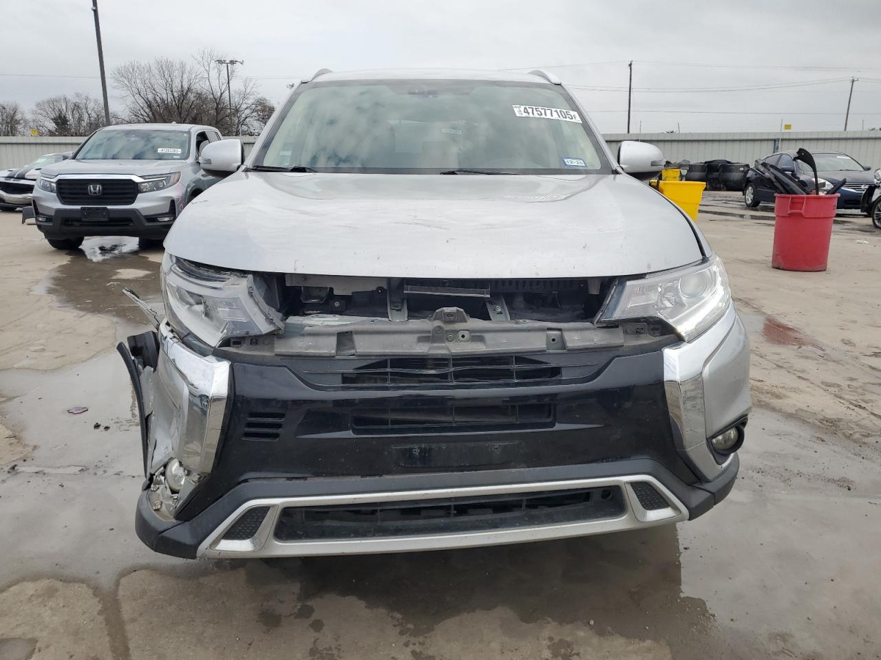 2019 Mitsubishi Outlander VIN JA4AD3A32KJ000673 Copart auction photo, front end / hail damage thumbnail 5