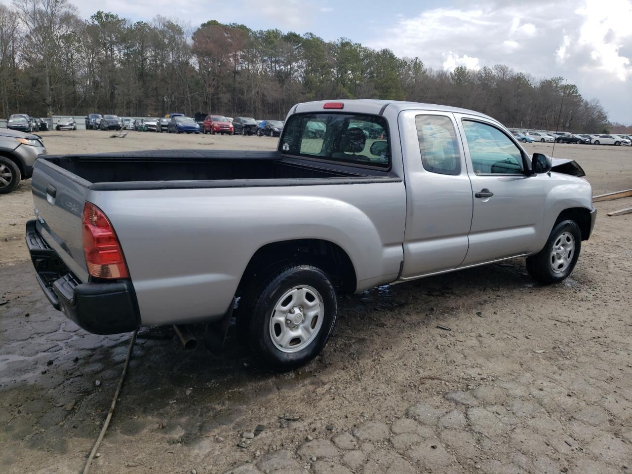 2015 Toyota Tacoma VIN 5TFTX4CN3FX062497 Copart auction photo, all over damage thumbnail 3