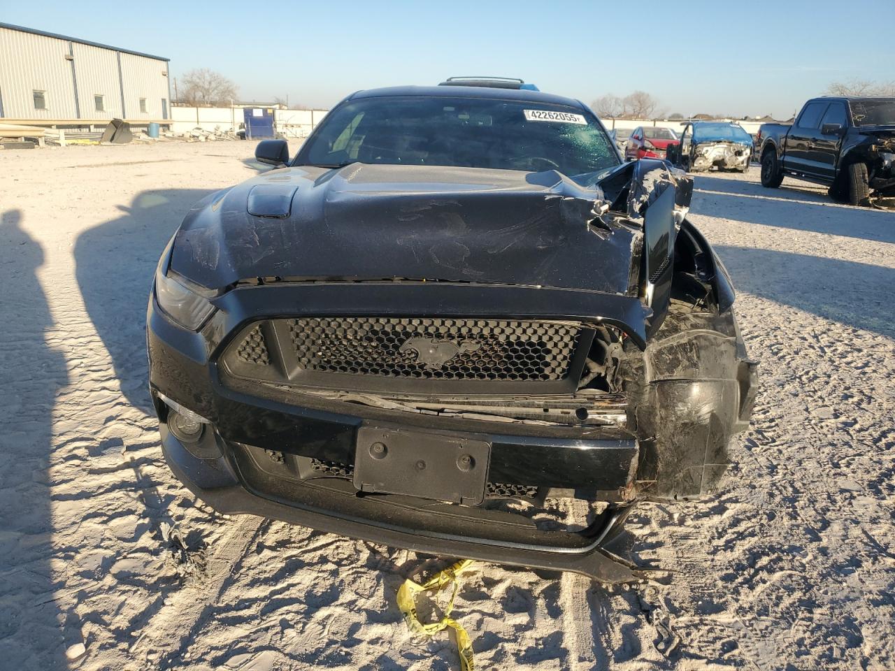 2017 Ford Mustang VIN 1FA6P8CF5H5354041 Copart auction photo, front end damage thumbnail 5