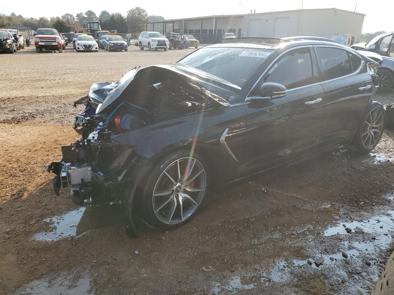 2019 Genesis G70 VIN KMTG74LE2KU013905