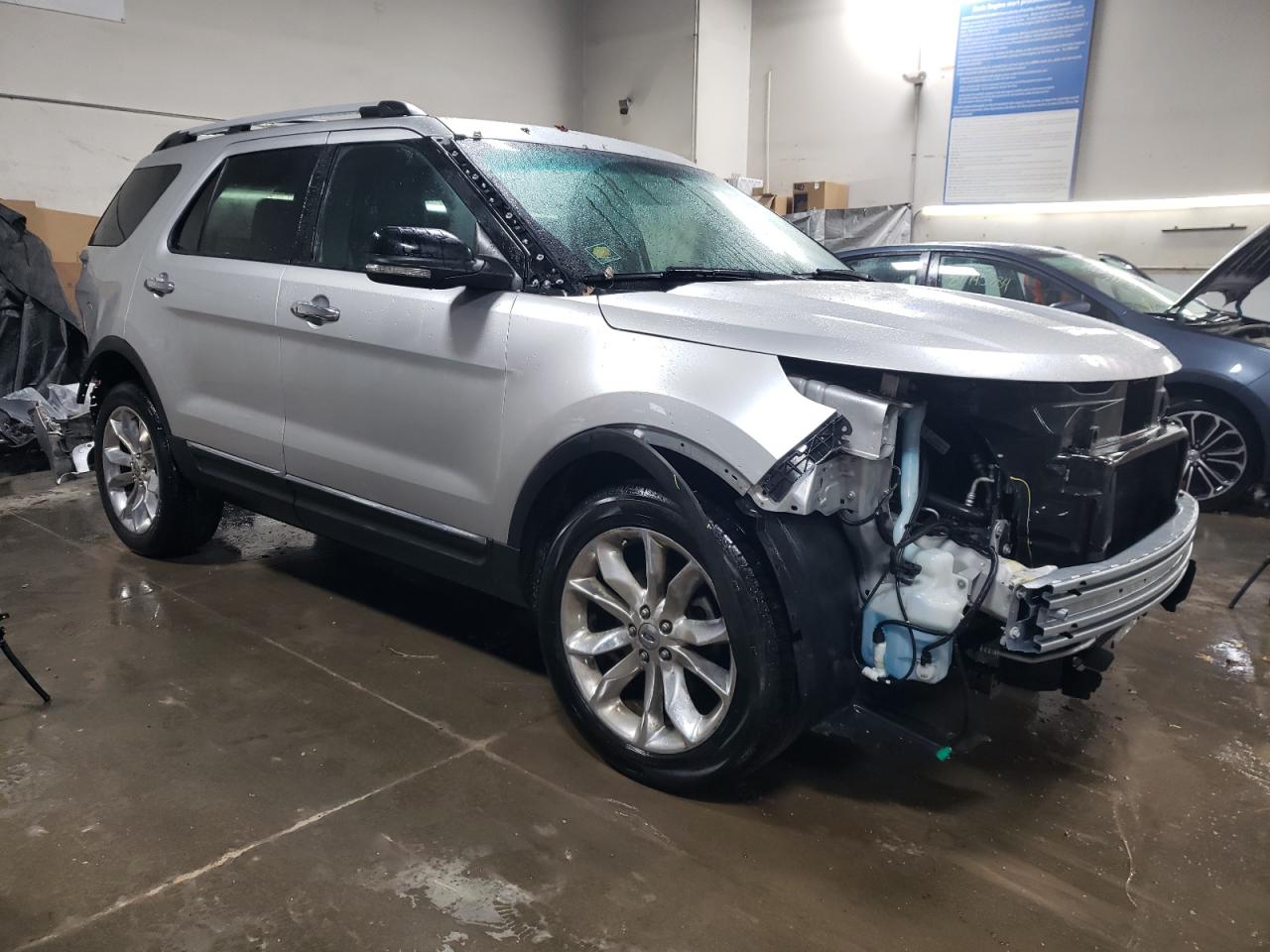 2011 Ford Explorer VIN 1FMHK8D88BGA35144 Copart auction photo, side / front end damage thumbnail 4