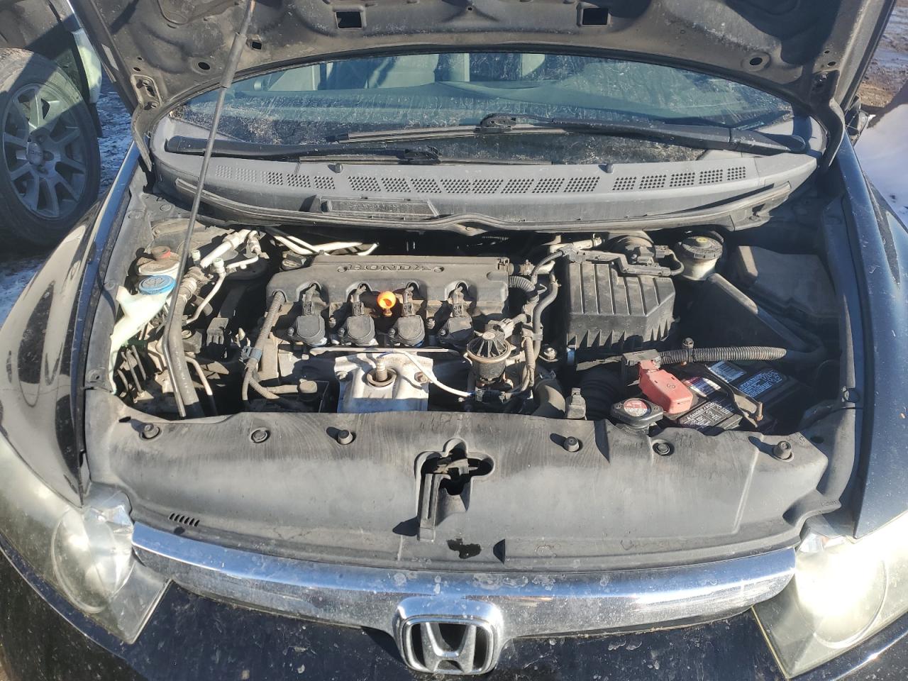 2008 Honda Civic VIN 1HGFA16548L037418 Copart auction photo, side / front end damage thumbnail 12